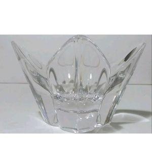 Orrefors Crystal Lotus Violet Petal.